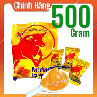 500Gram Kẹo Bò Húc Tăng Lực Đánh Tan Cơn Buồn Ngủ, Kẹo Ngậm Vitamin C