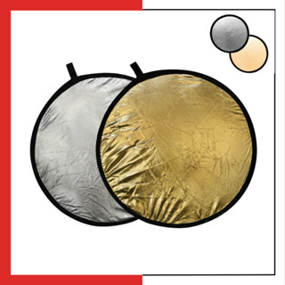 Tấm Hắt Sáng Chụp Ảnh Tròn 2 màu vàng/ bạc trong 1 sản phẩm, dùng cho chụp hình chuyên nghiệp