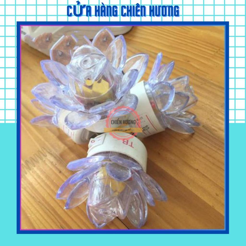 Đèn Ngủ Mini Hình Bông Sen Có Công Tắc (Sáng nhiều màu)