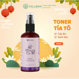 Toner Tía Tô hữu cơ Cỏ Lành 250ML