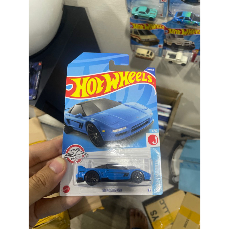 Hotwheels Honda Acura NSX 90 xanh/ mô hình ô tô