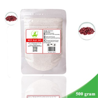 500GRAM Bột Đậu Đỏ Tắm Trắng Sạch Mịn Nguyên Chất 100%