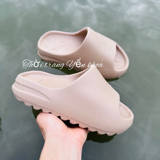 Dép Bánh Mì Nhám Nam Nữ Đúc Nguyên khối Cao 4 cm 2 Màu Hottreld