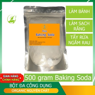 500 gram Baking Soda / Bột Baking Soda / backing soda làm trắng răng, làm bánh, tẩy tế bào chết, tẩy rửa