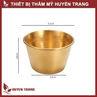 Bát Inox Mạ Vàng Dùng Trong Dụng Cụ Spa, Dụng Cụ Y Tế, Thẩm Mỹ Viện Huyền Trang NANOCEE