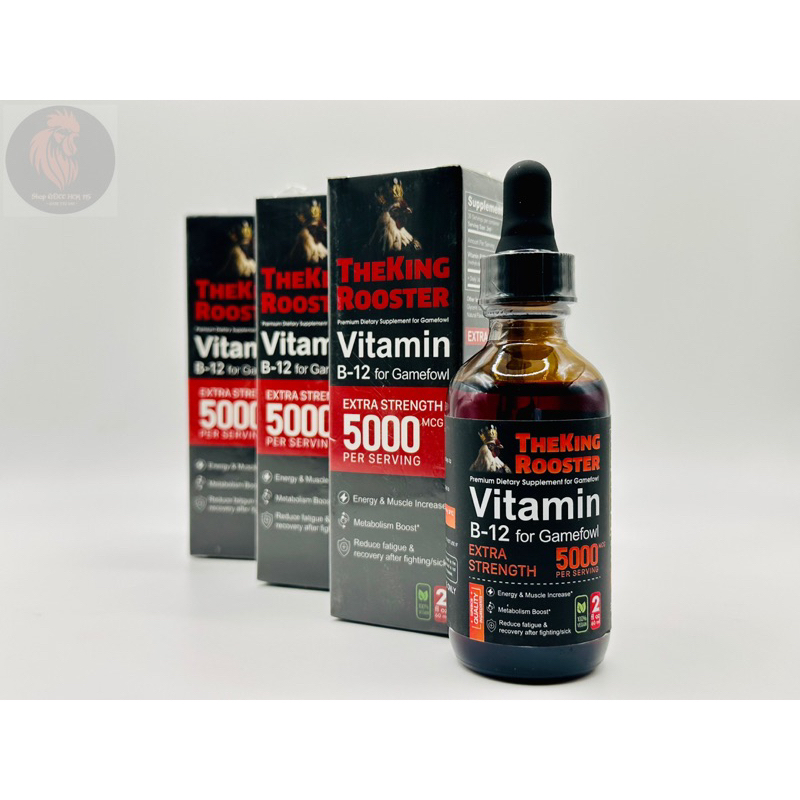 𝐕𝐈𝐓𝐀𝐌𝐈𝐍 𝐁𝟏𝟐 𝟓𝟎𝟎𝟎 𝐓𝐇𝐄𝐊𝐈𝐍𝐆 𝐑𝐎𝐎𝐒𝐓𝐄𝐑- 𝐂𝐡𝐚𝐢 𝟐𝟎-𝟔𝟎𝐦𝐥... - 🇺🇸