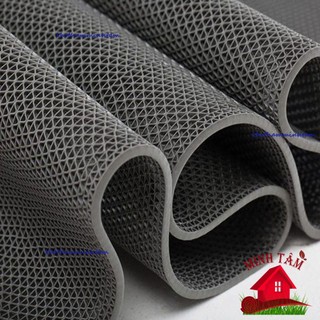 Thảm nhựa lưới chống trơn trượt dày 5mm khổ 90cmx50cm