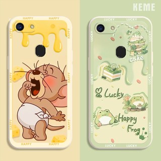 [Viền vuông][Bảo vệ camera] Ốp lưng Oppo F5 / F5 Youth / A79 in hình nhà phi hành gia cute dễ thương