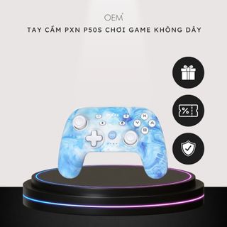 Tay cầm pxn p50s chơi game không dây cho android/ios/ pc/ nitendo switch bản mới nâng cấp 2024