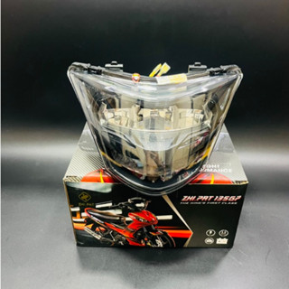  Pha đèn led 2 tầng ZINPAT cho xe Exciter 2010 135 150 chính hãng 