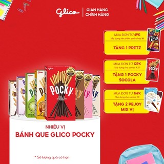 Hộp lẻ bánh que phủ kem Glico Pocky nhiều vị