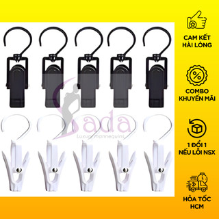 Combo 50 cái Móc kẹp nhựa treo mũ dài 10cm, treo nón nam nữ, trẻ em - sada shop