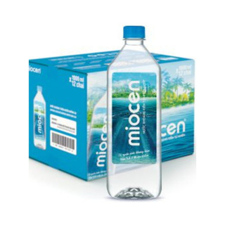  Nước khoáng kiềm tự nhiên MIOCEN chai 1.0 lít 
