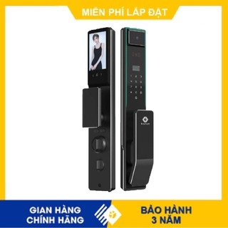 Khóa cửa vân tay nhận diện khuôn mặt Bramah- LX980 Pro 3D Face chính hãng, bảo hành 02 năm, miễn phí lắp đặt