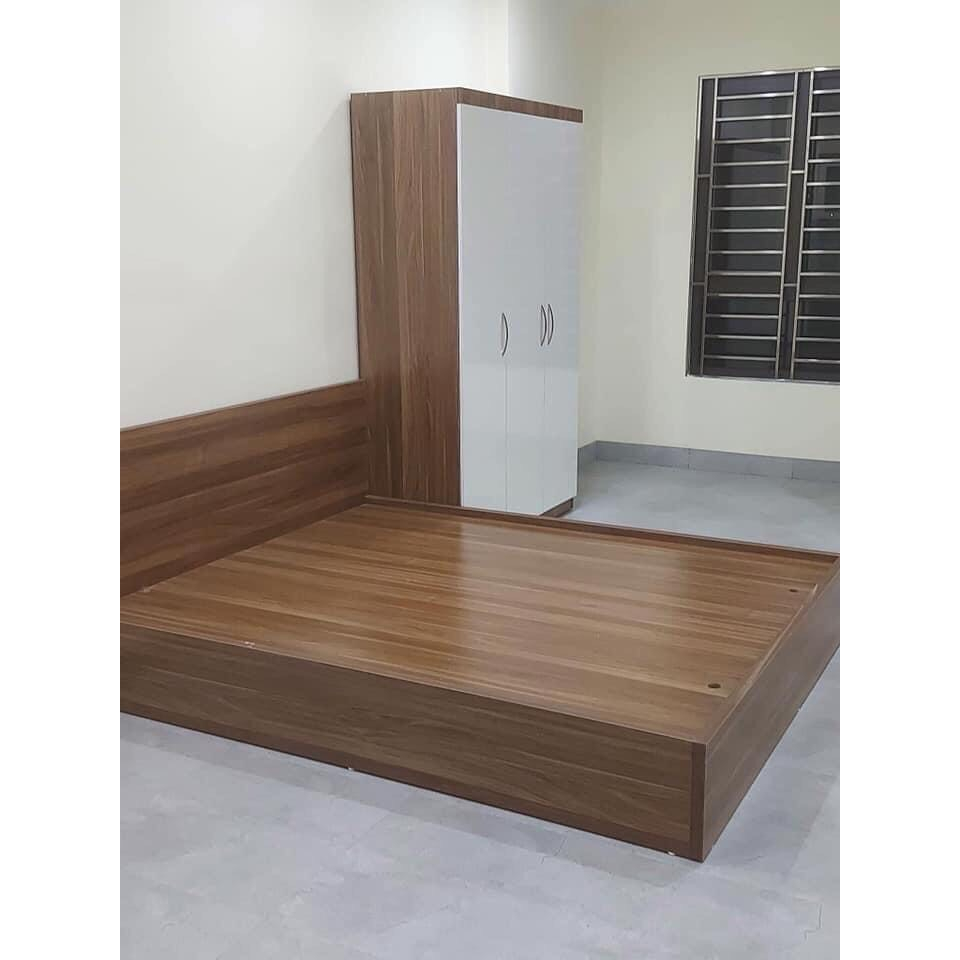 Combo giường 1m8x2m và tủ 1m2 x2m