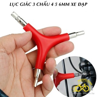 Lục giác 3 chấu 4 5 6mm cho xe đạp