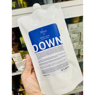 Kem ép side tóc nam Down 500ml + hàng chuẩn chính hãng - kèm lược chải , giấy uốn