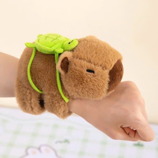 Kẹp Tay Gấu Bông Capybara Mai Rùa Cute Các Loại Màu Sắc Nâu, Hồng, Kembe