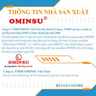 Công tắc đơn kiểu Thái Ominsu 6A - 250V