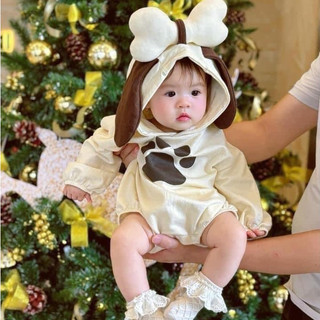   HÀNG CÓ SẴN  Áo hoodie có mũ Cục Xương to tai rủ chất nỉ mềm mịn cho bé bé từ 5-13kg 
