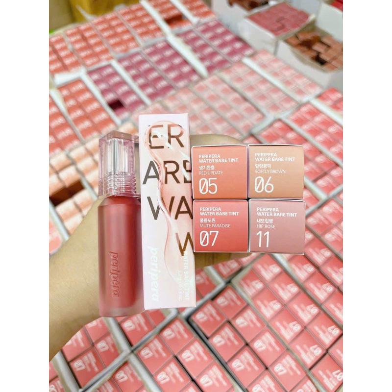 [MÀU 01-17] SON PERIPERA WATER BARE TINT MẪU MỚI