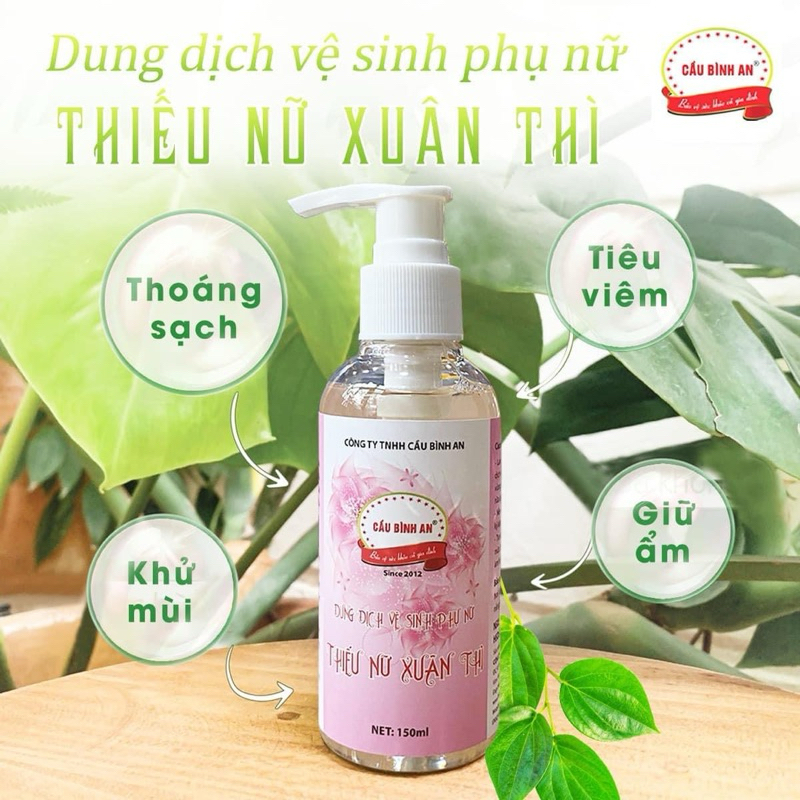 Dung dịch vệ sinh -Thiếu nữ xuân thì