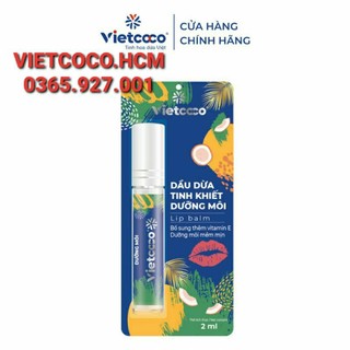 Dầu dừa tinh khiết dưỡng môi vietcoco 2ml