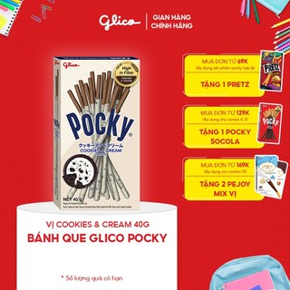 Bánh que Glico Pocky vị Cookies & Cream 40gr