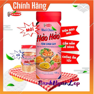 Muối chấm hảo hảo, súp chấm hảo hảo mẫu mới 120g