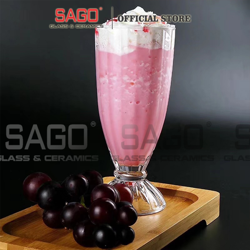 Hộp 06 Ly thủy tinh Deli SODA hight ball glass 340ml