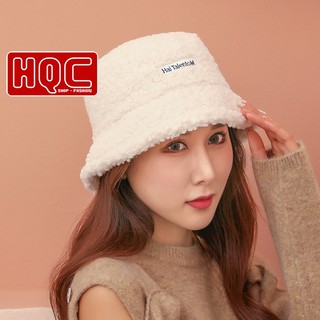 Mũ len lông cừu bucket retro phong cách hàn quốc giữ ấm thu đông ulzzang HQC-018