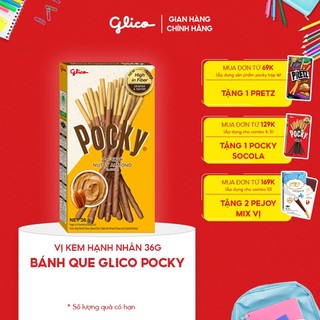 Bánh que Glico Pocky vị Kem Hạnh nhân 36gr