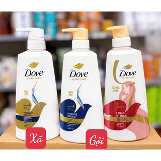 Combo dầu gội + kem xả dove phục hồi hư tổn 410ml