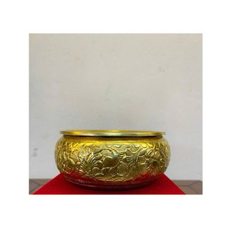 Cơi đựng trầu bằng đồng vàng nguyên chất