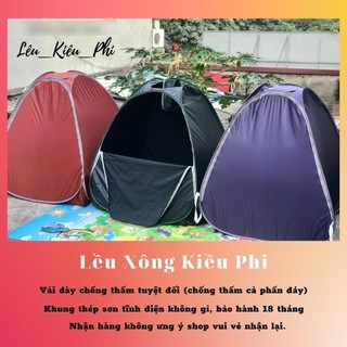 Lều xông hơi tại nhà chui đầu - Lều xông hơi tự bung sau sinh cao cấp Kiều Phi (Màu ngẫu nhiên)