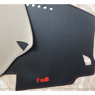 Thảm taplo vinfast fadil bằng nhung 3 lớp hoặc Da Cacbon