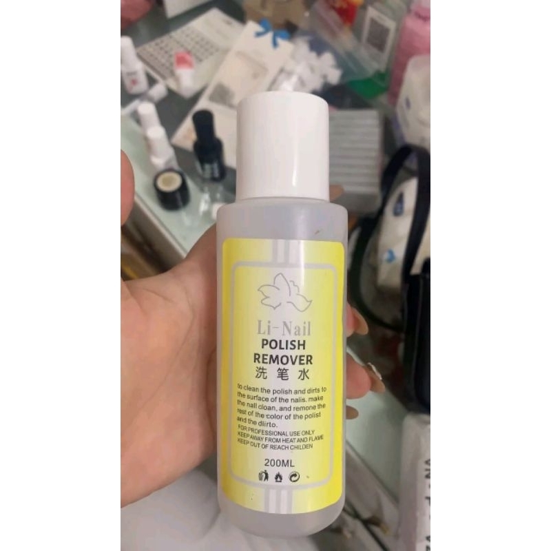 Nước Rửa Cọ Li Nail Chai 200ml