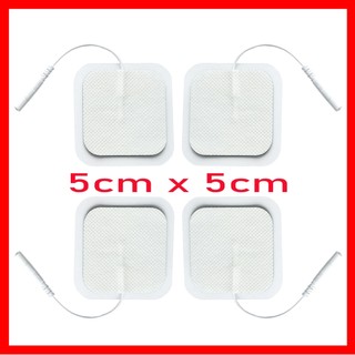 Cặp Miếng Dán Xung Điện máy vật lý trị liệu MPT812 va DoctorHome va Dr.Ho (2 cái) (5cm x 5cm)