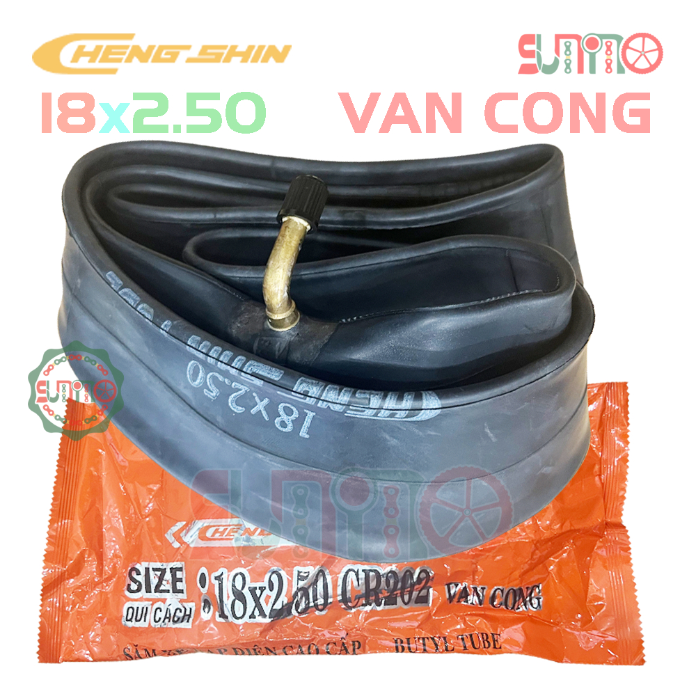 Ruột xe điện CHENGSHIN 18x2.50 CR202 gắn xe đạp điện