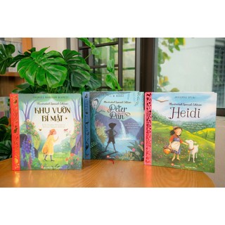 Sách ĐT - Illustrated Special Edition - Khu Vườn Bí Mật - Heidi - Peter Pan