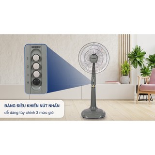Quạt đứng hẹn giờ Senko DH1600