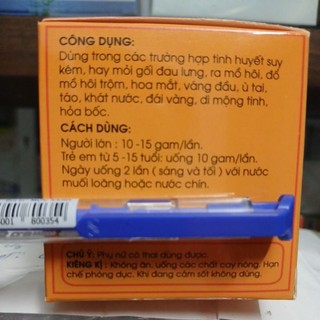 HOÀN BỔ THẬN ÂM NAM HÀ