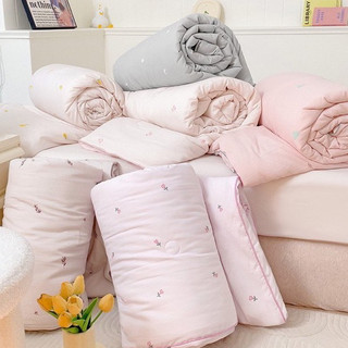 CHĂN HÈ COTTON ĐŨI Hàn Quốc Nhập Khẩu Cao Cấp Chăn Đũi Xơ Đậu Nành Mềm Mịn Thoáng Khí 2x2,3m 