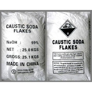 Natri hydroxit 99% - xút vảy - 5kg