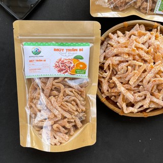 Mứt trần bì Mangline Farm 250g, Đồ ăn vặt nội địa thơm ngon chua ngọt ăn là ghiền đặc sản Đà Lạt