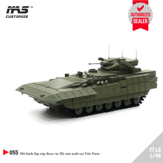[NAS] Mô hình lắp ráp xe chiến đấu T-15 Armata 1/48, Mô hình lắp ráp quân sự xe T-15 Barbaris