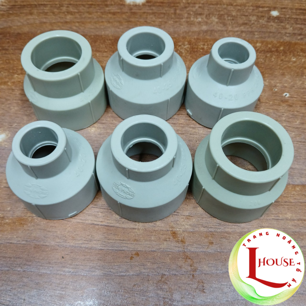 Côn thu, Côn PPR D40/32, D40/25, D40/20. Chuyển bậc PPR 40/32, 40/25, 40/20 Tiền Phong, L-House Shop