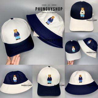 Có đủ bộ người lớn trẻ em gia đình cặp đôi I Mũ bucket tai bèo vành nón lưỡi trai unisex nam nữ phungvyshop-( MÚI GẤU W)