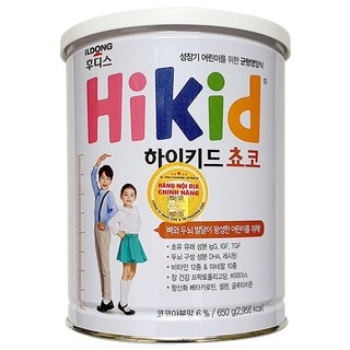 Sữa bột Hikid vani, Socola, Premium 600g.[HSD mới nhất]