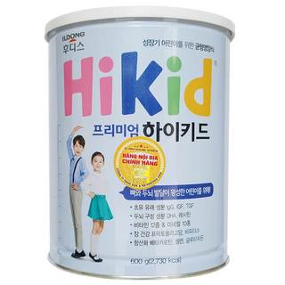 Sữa bột Hikid vani, Socola, Premium 600g.[HSD mới nhất]